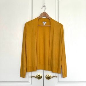 Mustard Yellow Cardigan